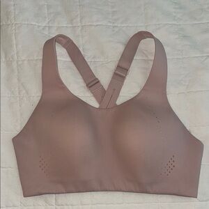 Light Pink Lululemon Extra Support Sports Bra